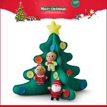 wholesale importer tree plush toys Christmas decorating ornament